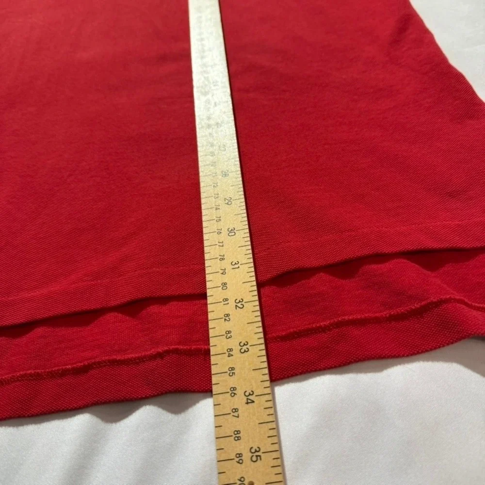 Polo Ralph Lauren Polo Shirt Mens XXL Red Classic Fit Short Sleeve Cotton Pony